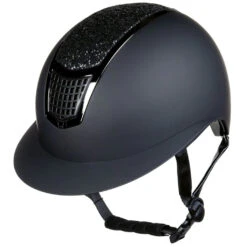 HKM Glamour Shield Riding Helmet -Equestrian Supplies 12926 9191 jpg