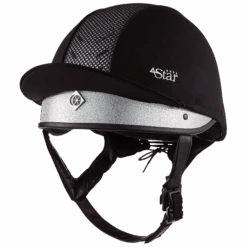 Charles Owen 4Star Skull Helmet -Equestrian Supplies 4Star Silver Web