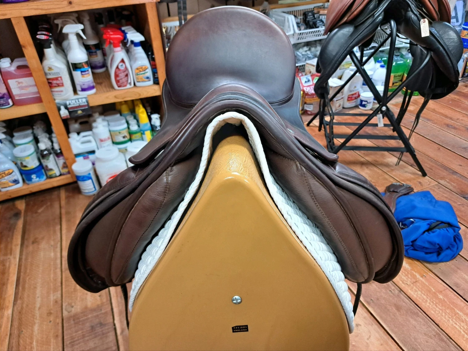 Ryder Profile Dressage Saddle 17" Brown 6 Ryder Profile Dressage Saddle 17" Brown - Image 6