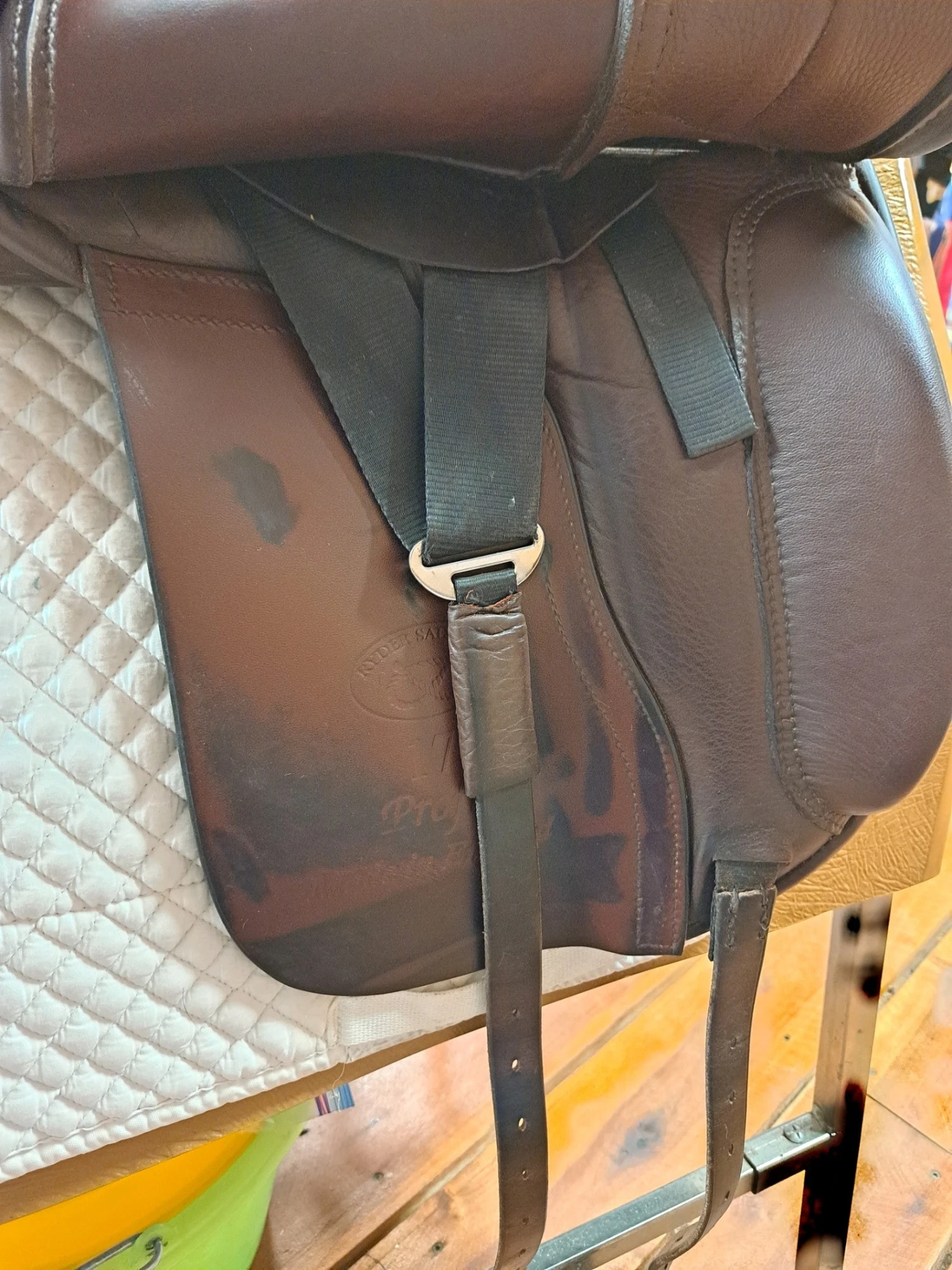 Ryder Profile Dressage Saddle 17" Brown 7 Ryder Profile Dressage Saddle 17" Brown - Image 7