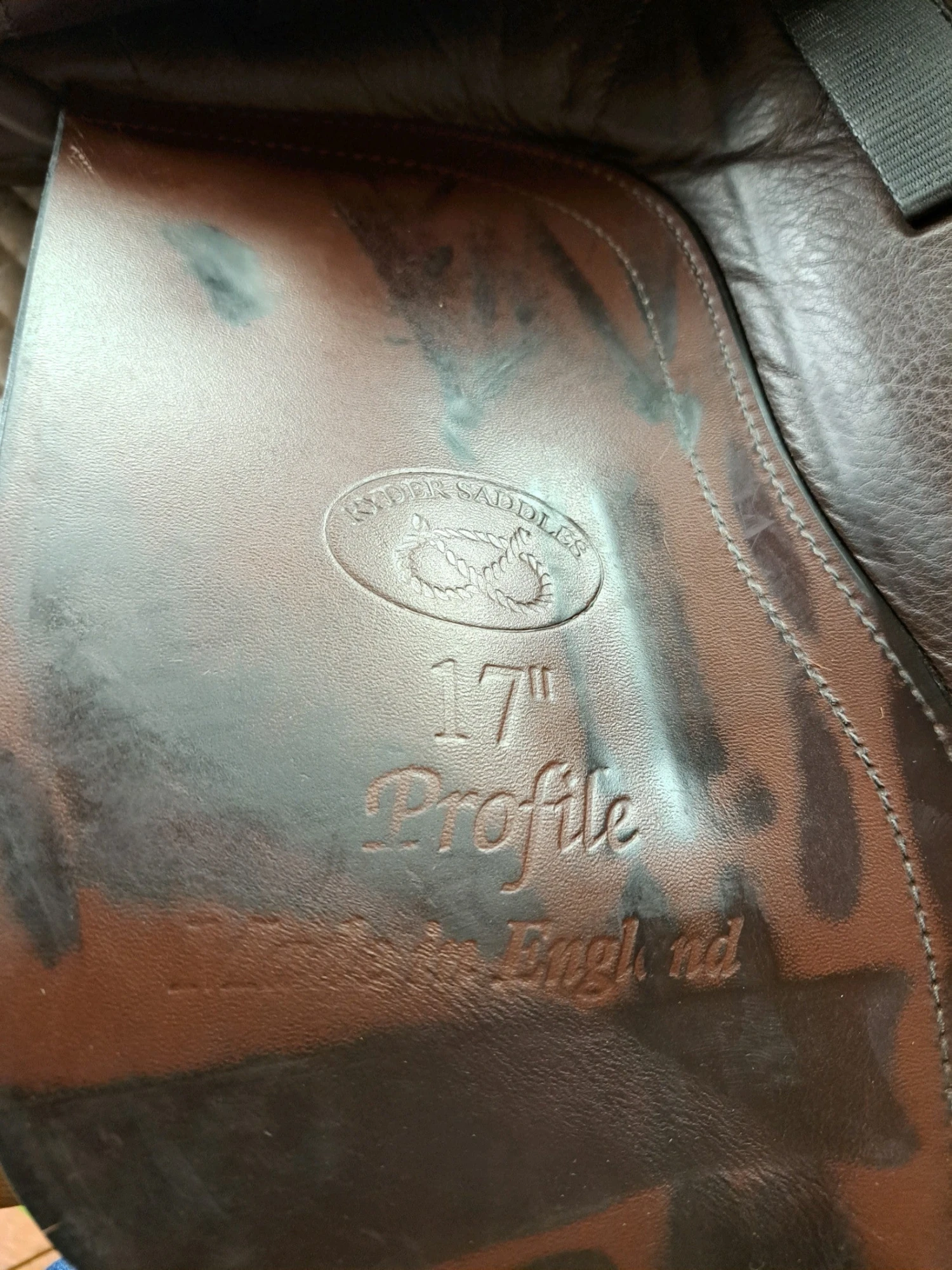 Ryder Profile Dressage Saddle 17" Brown 8 Ryder Profile Dressage Saddle 17" Brown - Image 8