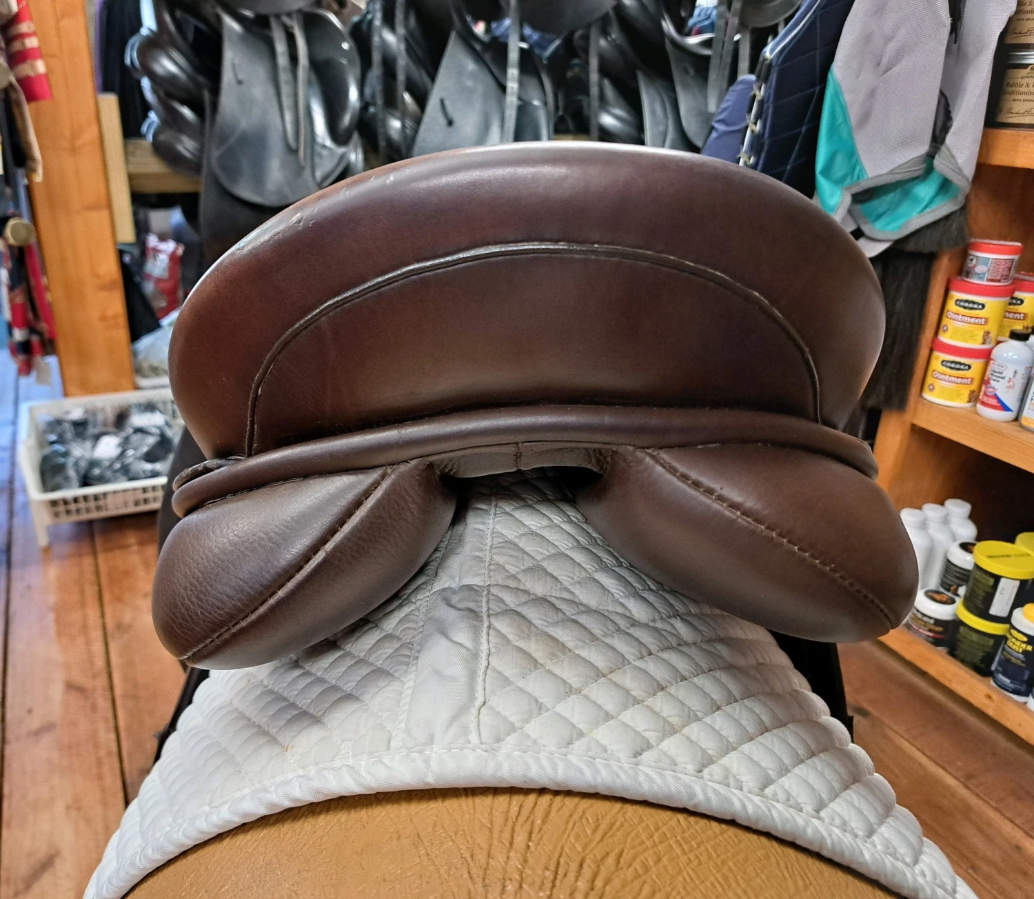 Ryder Profile Dressage Saddle 17" Brown 3 Ryder Profile Dressage Saddle 17" Brown - Image 3