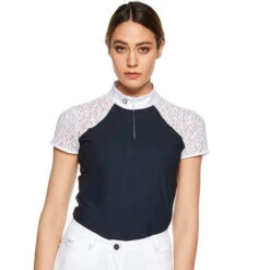 EGO7 Florentine ML Shirt CLOSEOUT -Equestrian Supplies Ego7FlorentineSSNavy