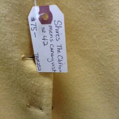 Shires The Clifton Men's Canary Vest -Equestrian Supplies IMG 4043