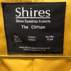 Shires The Clifton Men's Canary Vest -Equestrian Supplies IMG 4044