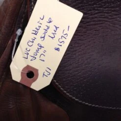 Luc Childeric Jump Saddle 17" -Equestrian Supplies IMG 4065