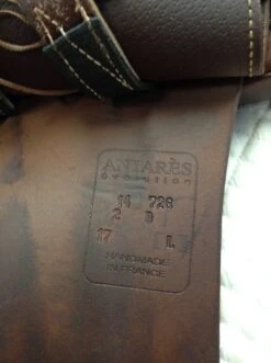 Antares Evolution Wide Tree Jump Saddle - 17" 14 Antares Evolution Wide Tree Jump Saddle - 17" -Equestrian Supplies IMG 4140