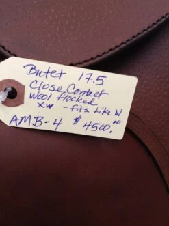 Butet Saumur Close Contact Jump Saddle - 17.5" 15 Butet Saumur Close Contact Jump Saddle - 17.5" -Equestrian Supplies IMG 4406