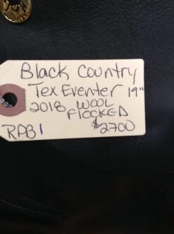 Black Country Tex Eventer - 19" -Equestrian Supplies IMG 4616