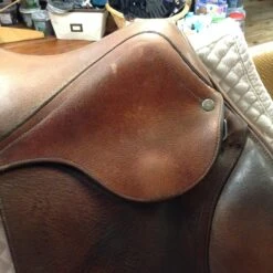 SOLD - 2002 Antares Jump Saddle 17" -Equestrian Supplies IMG 4675