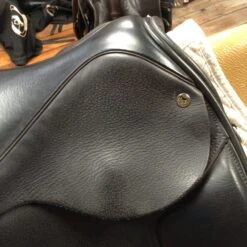 Black Country Eloquence Dressage Saddle - 17.5" -Equestrian Supplies IMG 5112