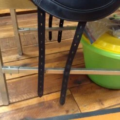 SOLD - Custom Saddlery Wolfgang Solo Dressage Saddle - 18" -Equestrian Supplies IMG 5140