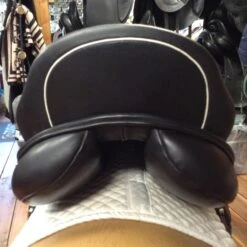 SOLD - Custom Saddlery Wolfgang Solo Dressage Saddle - 18" -Equestrian Supplies IMG 5148