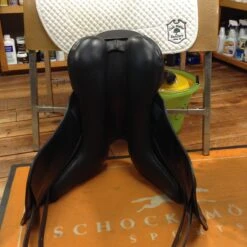 SOLD - Custom Saddlery Wolfgang Solo Dressage Saddle - 18" -Equestrian Supplies IMG 5149