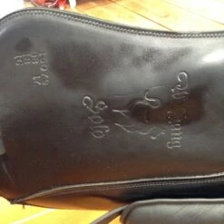 SOLD - Custom Saddlery Wolfgang Solo Dressage Saddle - 18" -Equestrian Supplies IMG 5150