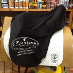 SOLD - Custom Saddlery Wolfgang Solo Dressage Saddle - 18" -Equestrian Supplies IMG 5151