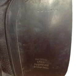 Cliff Barnsby Dressage Saddle Anky Bonfire - 17.5" -Equestrian Supplies IMG 5174