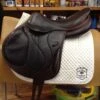2013 Devoucoux Chiberta Monoflap Jump Saddle- 17.5"