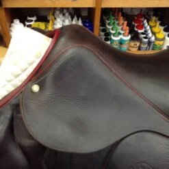 2013 Devoucoux Chiberta Monoflap Jump Saddle- 17.5" -Equestrian Supplies IMG 5186