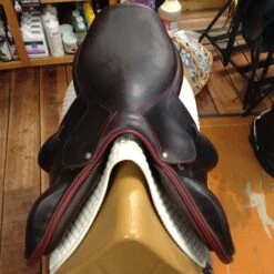 2013 Devoucoux Chiberta Monoflap Jump Saddle- 17.5" -Equestrian Supplies IMG 5190