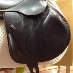 2013 Devoucoux Chiberta Monoflap Jump Saddle- 17.5" -Equestrian Supplies IMG 5195