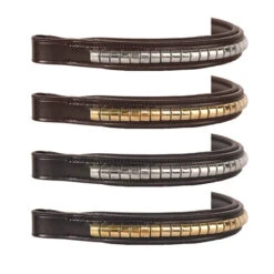 Large Padded Clincher Browbands