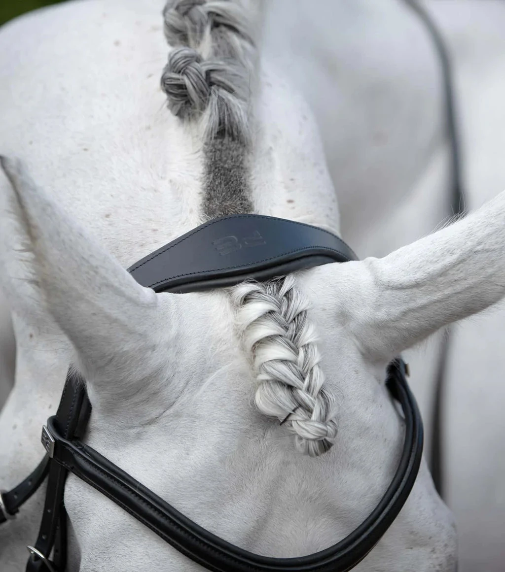 Premier Equine Rizzo Anatomic Snaffle Bridle With Flash 6 Premier Equine Rizzo Anatomic Snaffle Bridle With Flash - Image 6