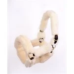 Perri's Natural Sheepskin Shipping Halter 1 Perri's Natural Sheepskin Shipping Halter