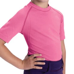 Romfh Child's Seamless Short Sleeve Shirt -Equestrian Supplies RomfhChildsSeamlessSSShirtpink
