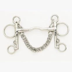 Stainless Steel Polo Pelham With 5" Cheeks