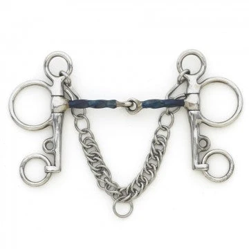 Blue Steel Slow Twist Tom Thumb Pelham 1 Blue Steel Slow Twist Tom Thumb Pelham