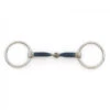 Blue Steel Medium Weight Jointed Mouth Loose Ring