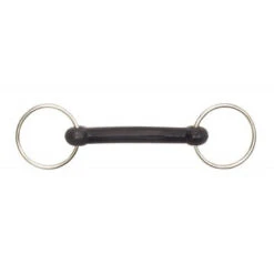 Stainless Steel Rubber Dog Bone Loose Ring Bit