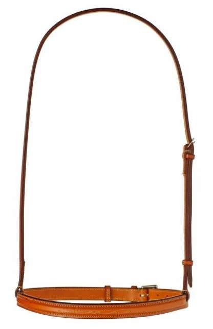 Edgewood Raised Fancy Padded Chain Noseband Caveson 1 Edgewood Raised Fancy Padded Chain Noseband Caveson