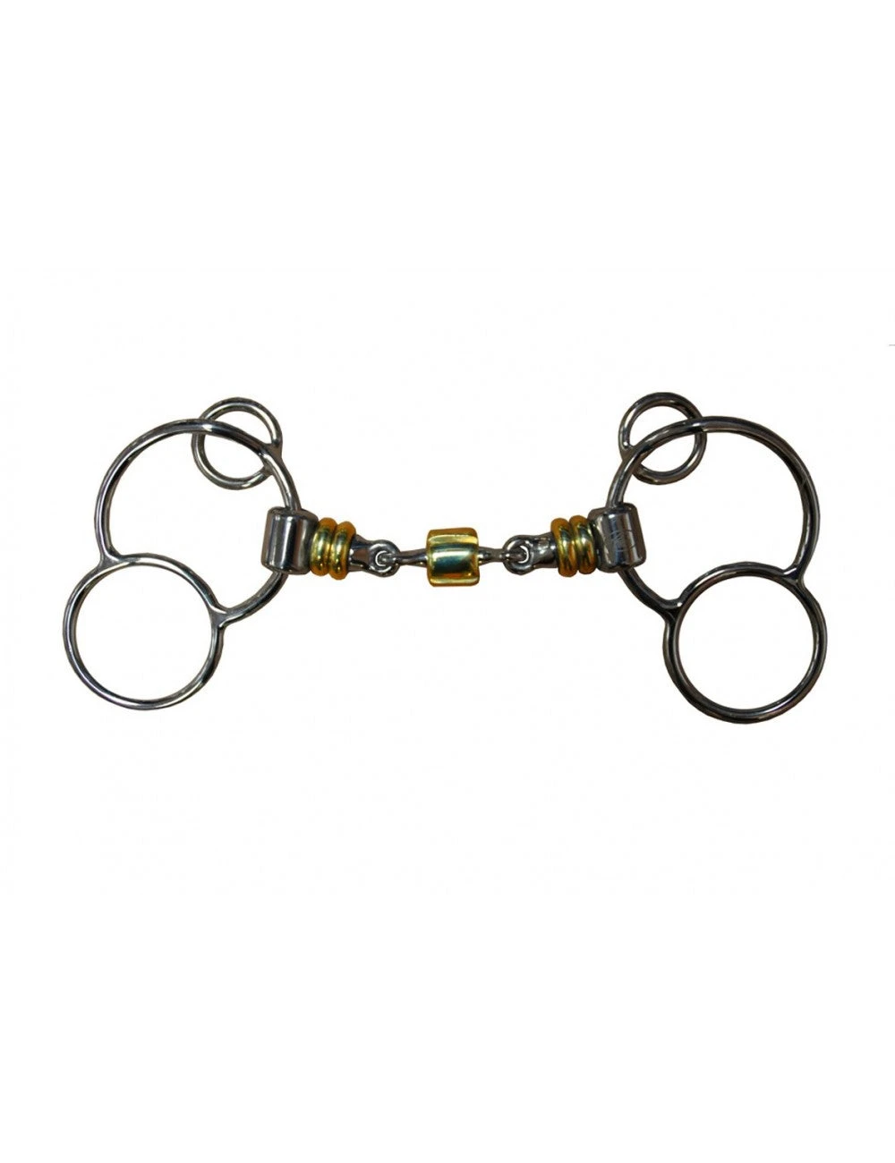 Jump'In German 3 Ring Bit With Rollers 1 Jump'In German 3 Ring Bit With Rollers