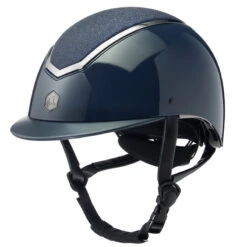Charles Owen Kylo Riding Helmet -Equestrian Supplies kylo navy gloss