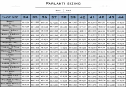 Parlanti "Miami Classic" Field Boot (US 4-7) -Equestrian Supplies parlantisizechart 082553a2 3496 4b85 9e05 3d1a3aad56bf