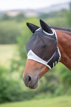 Shires Fine Mesh Fly Mask -Equestrian Supplies shiresmask2