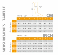 Schockemohle Tonics® Sirius Half Chap 5 Schockemohle Tonics® Sirius Half Chap -Equestrian Supplies tonicssizechart